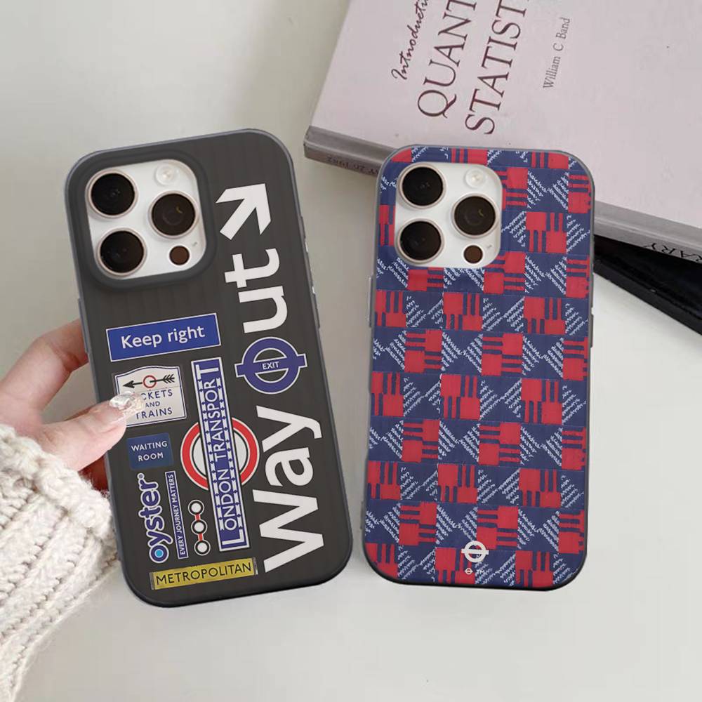 Phone Cases London - L-London U-Underground 電話ケース IPhone 17 16