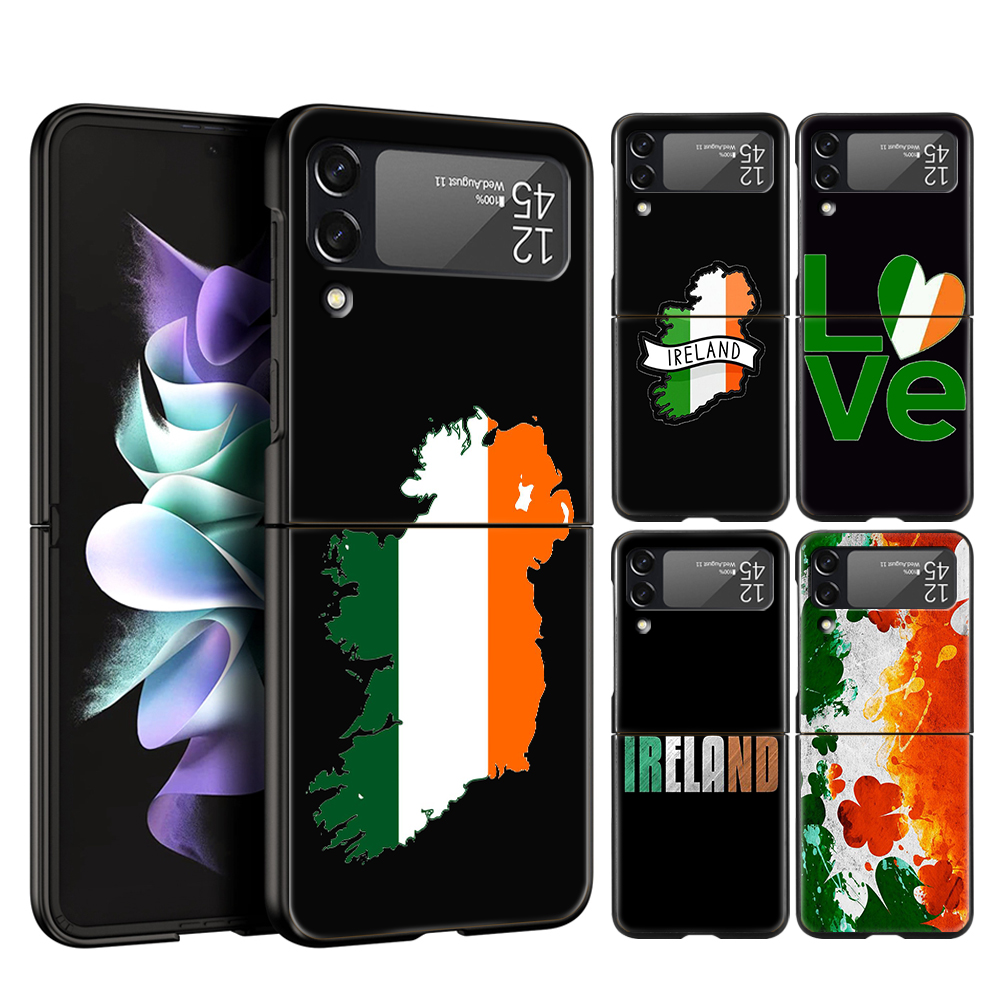 Phone Cases Ireland - アイルランド国旗柄スマホケース Samsung Galaxy Z Flip 3