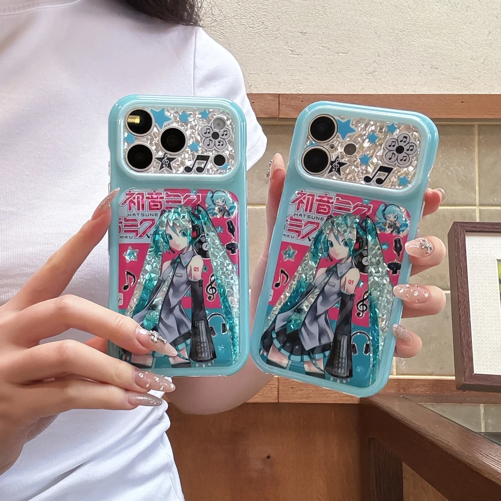 かわいいアニメ風の初音ミクのiPhone 18、17、16、 - Phone Cases For Iphone 16 のレビューと価格