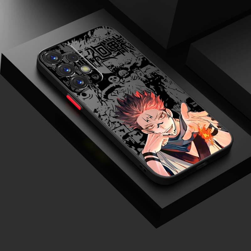 呪術廻戦アニメスマホケース サムスンギャラクシーA71 A5 - Phone Cases Jujutsu Kaisen のレビューと価格