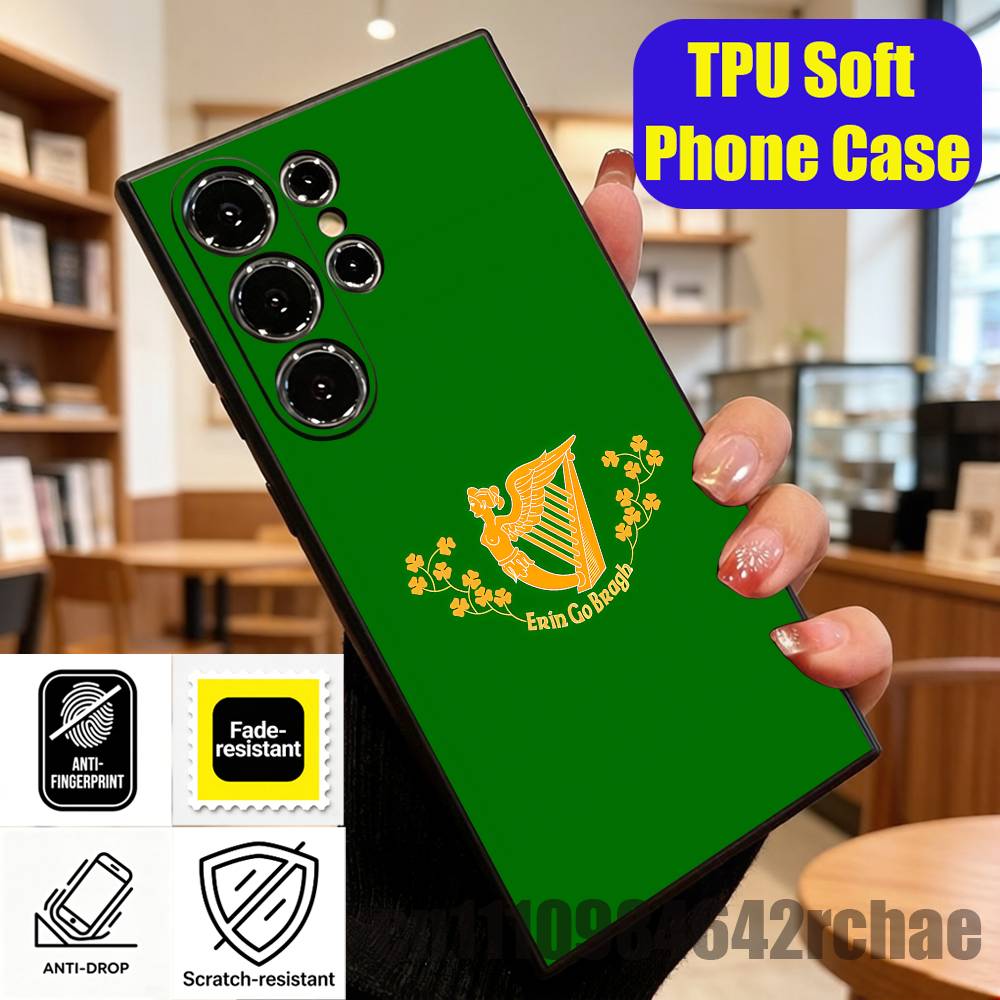 アイルランドのハープと「Erin Go Bragh」の文字が - Phone Cases Ireland のレビューと価格