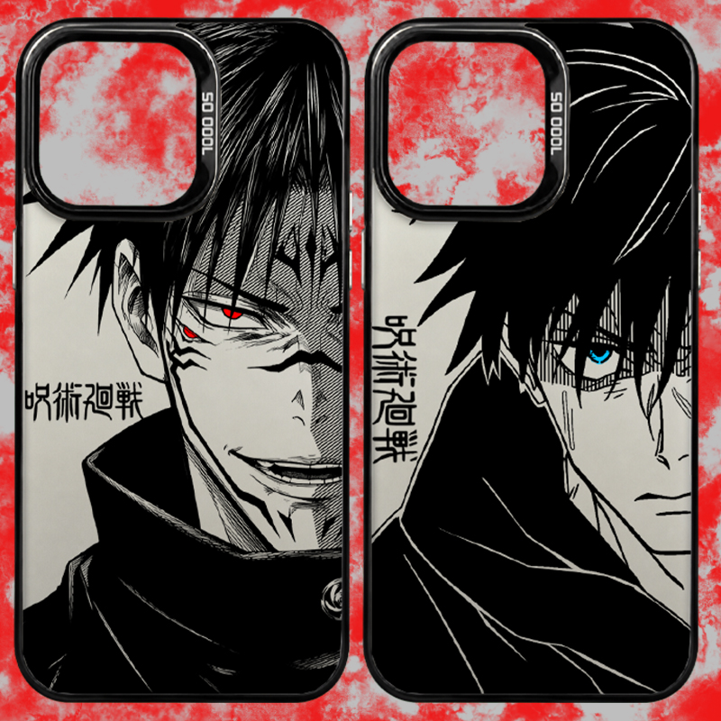 呪術廻戦人気ラインデザインスマホケース Xiaomi Red - Phone Cases Jujutsu Kaisen のレビューと価格