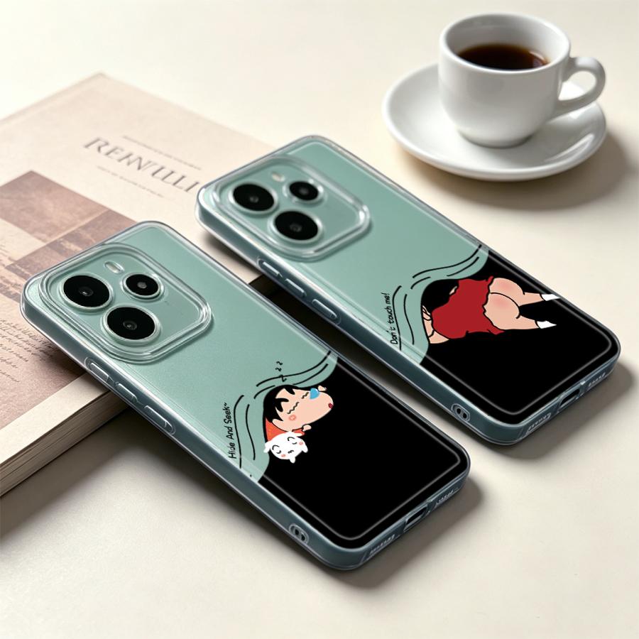 漫画のしんちゃんソフトフォンカバーケース Xiaomi Re - Phone Cases Xiaomi 15 のレビューと価格