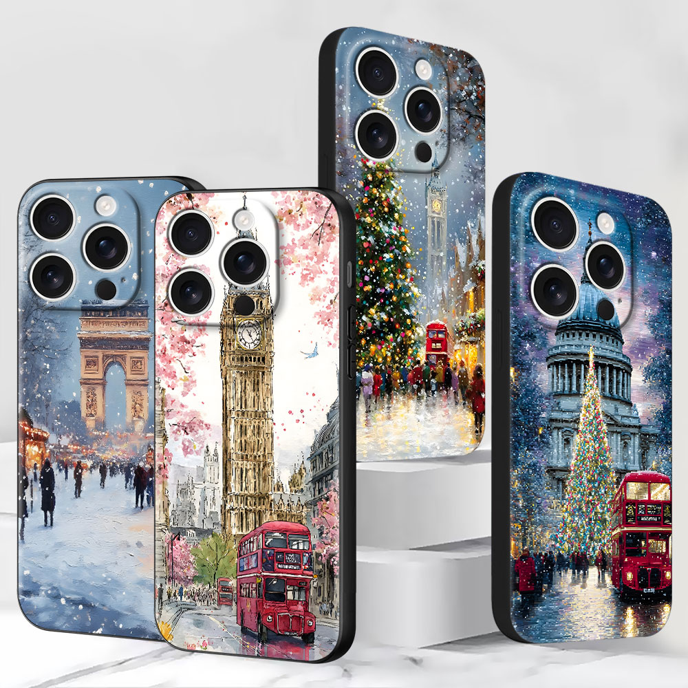 冬のクリスマスをロンドンで体験できるiPhoneケース（iP - Phone Cases London のレビューと価格
