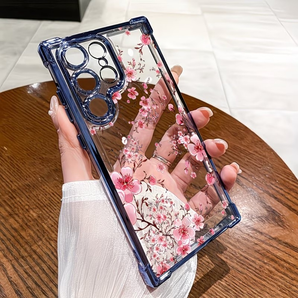 桜の花柄電気メッキ四隅耐衝撃スマホケース Samsung G - Phone Cases Galaxy A16 5G のレビューと価格