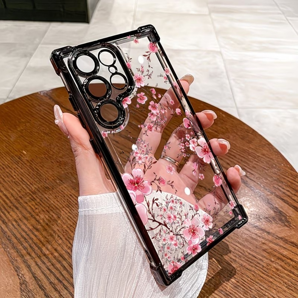 桜の花柄電気メッキ四隅耐衝撃スマホケース Samsung G - Phone Cases Galaxy A16 5G のレビューと価格